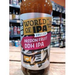 Alebrowar World of IPA Collab: Passionfruit DDH IPA HBC 472 & Sabro
